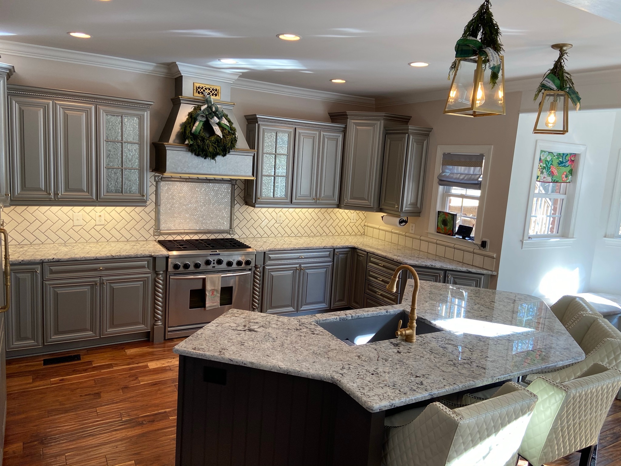 Modern granite countertops