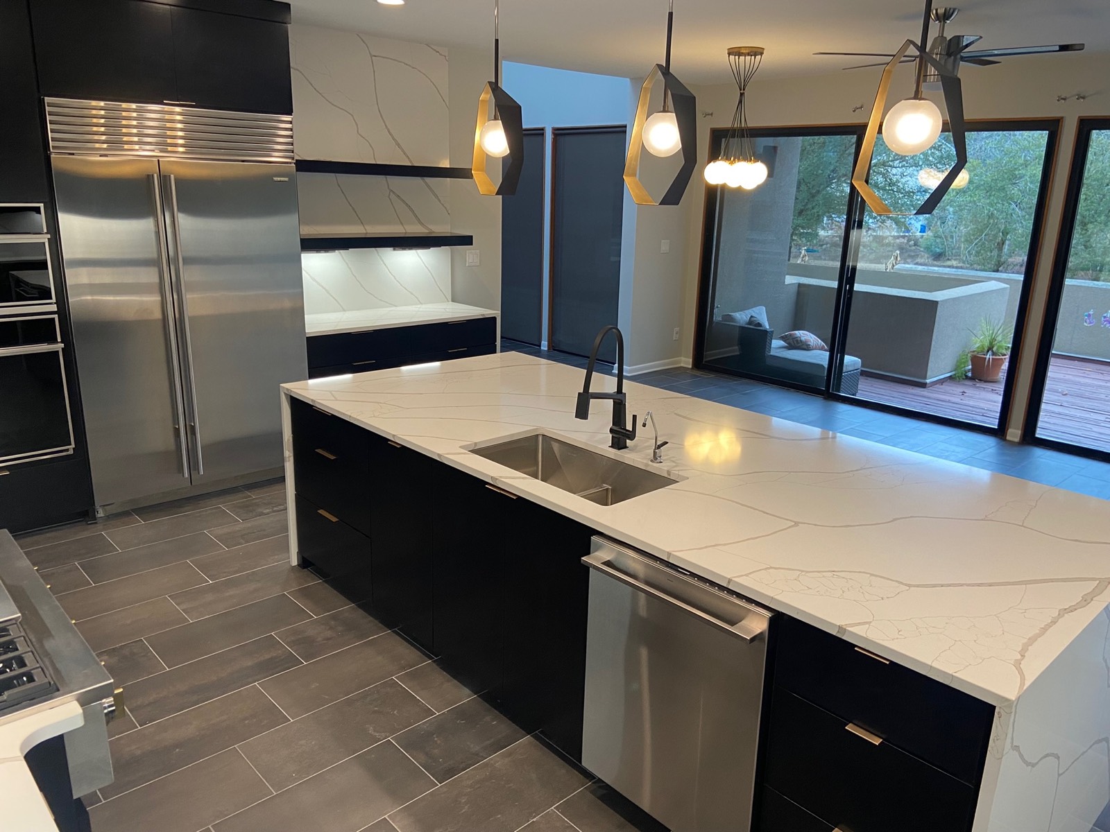 Luxury bathroom installation